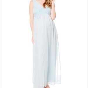 XL Long maternity gown